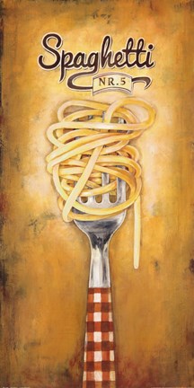 Framed Spaghetti Print