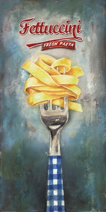 Framed Fettuccini Print