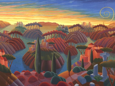 Framed Come quando mi baci Print