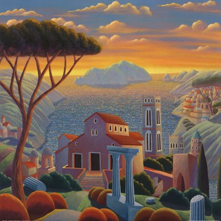 Framed Momenti senza fine Print