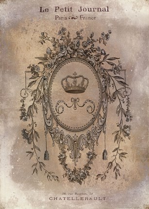 Framed Le Petite Journal Print