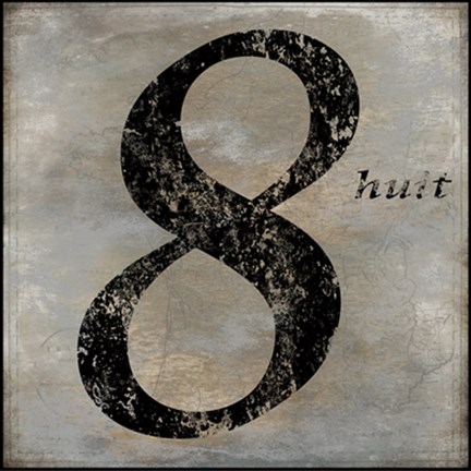Framed huit Print