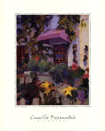 Framed BIENVENUE Print