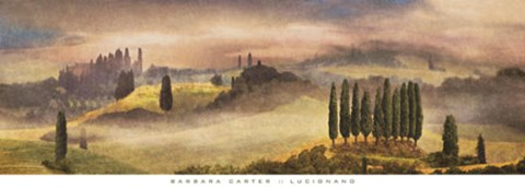 Framed Lucignano Print