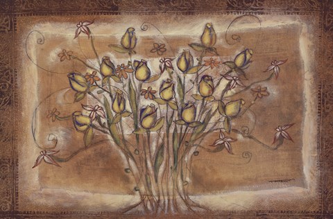 Framed Primavera II Print