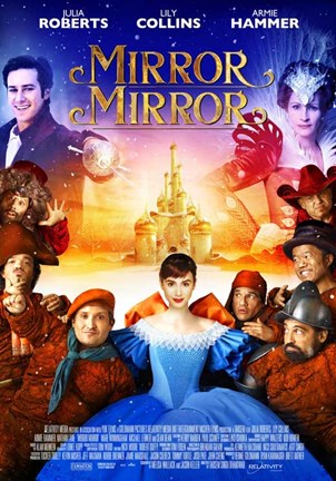 Framed Mirror Mirror Movie Print