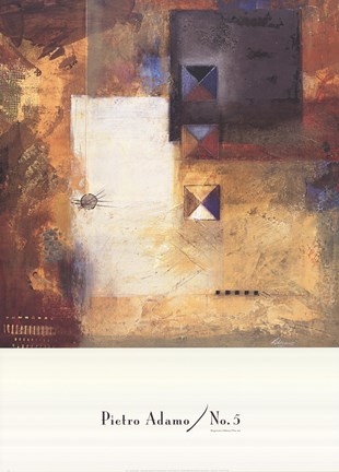 Framed Triad V Print