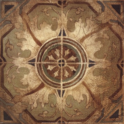 Framed Petite Tiles I Print