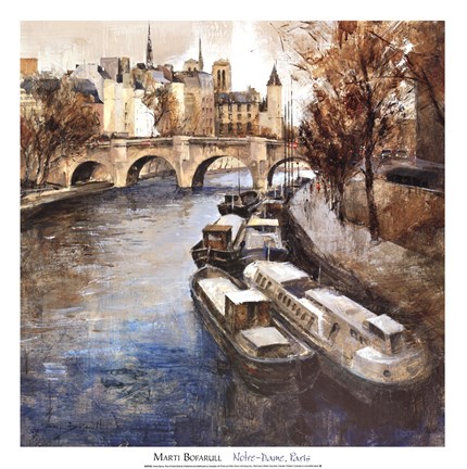 Framed Notre-Dame, Paris Print