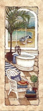 Framed Day in Paradise I Print