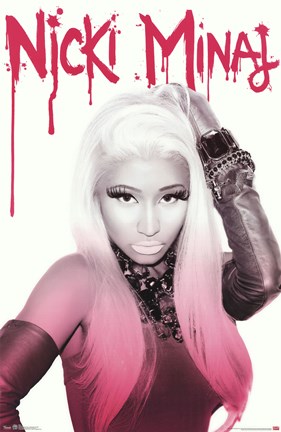 Framed Nicki Minaj Print
