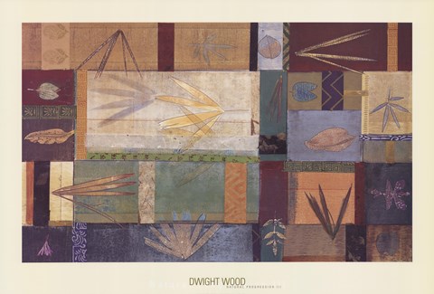 Framed Natural Progression III Print