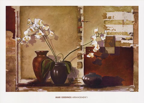 Framed ARRANGEMENT I Print