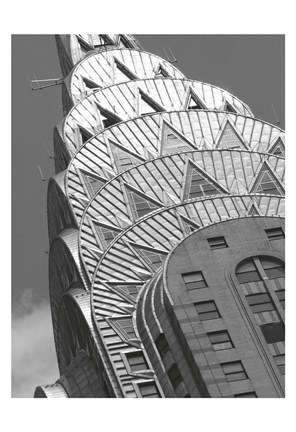 Framed Chrysler Detail Print