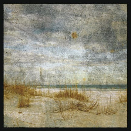 Framed Masonboro Island No. 4 Print