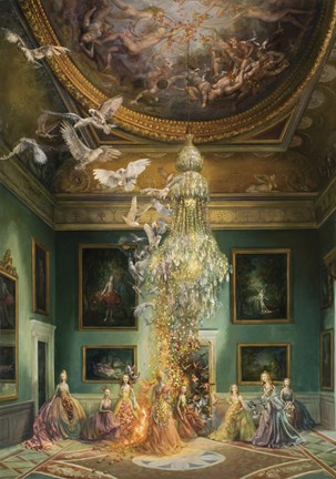 Framed Self-Portrait as Wunderkabinett, 2003 Print