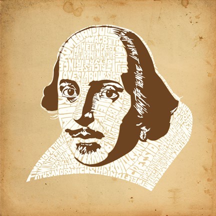 Framed Shakespeare Print