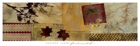 Framed Fundamentals I Print