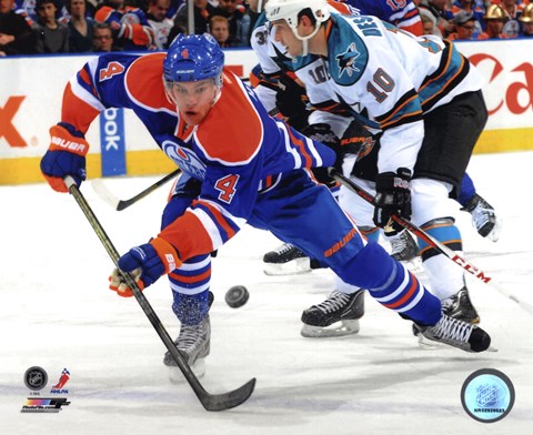 Framed Taylor Hall 2012-13 Print