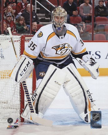 Framed Pekka Rinne 2012-13 Action Print