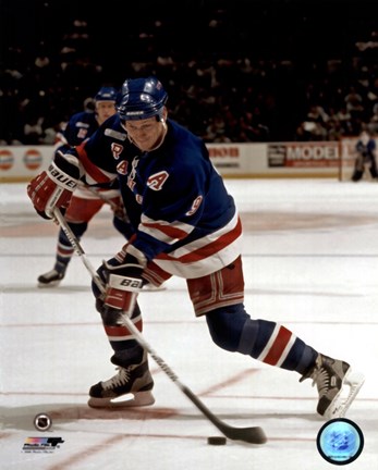 Framed Adam Graves action Print