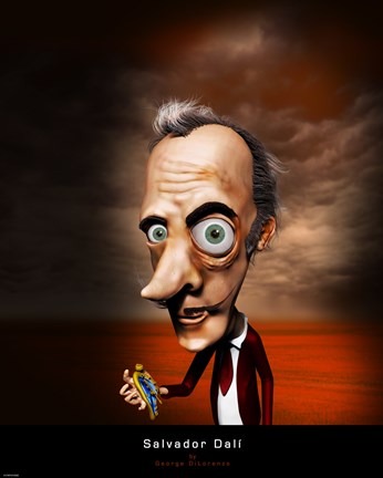 Framed Salvador Dali Print