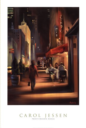 Framed Twenty-Seventh Avenue Print