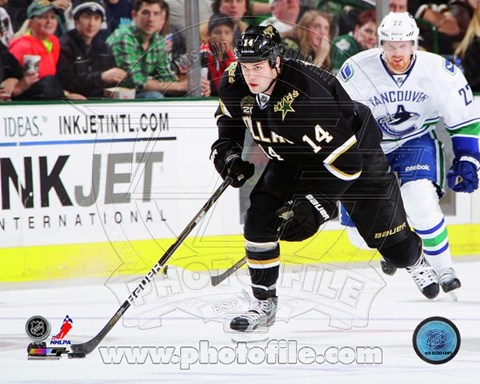 Framed Jamie Benn 2012-13 Action Print