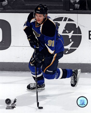 Framed Vladimir Tarasenko 2012-13 Spotlight Action Print