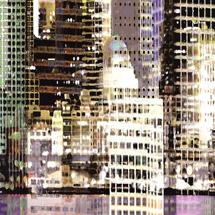 Framed Waterfront 2 Print