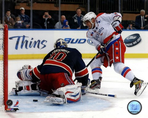 Framed Alex Ovechkin 2012-13 Action Print
