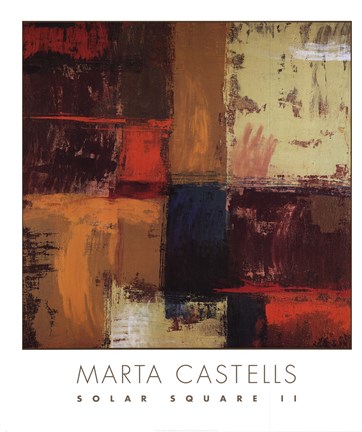 Framed Solar Square II Print