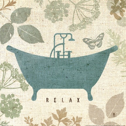 Framed Forest Bath II Print