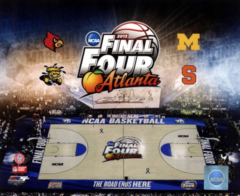 Framed 2013 NCAA Men's College Basketball Final Four Composite Print
