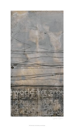 Framed Subtle Symphony I Print