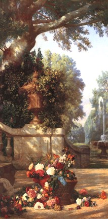 Framed Panneau d&#233;coratif &#224; le corveil Print