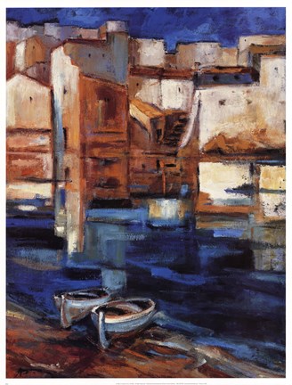 Framed La Riba Print