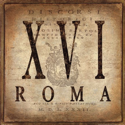 Framed Roma Print