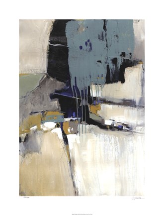 Framed Fluidity I Print