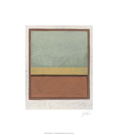 Framed Demitasse V Print