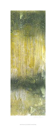 Framed Treeline Abstract II Print