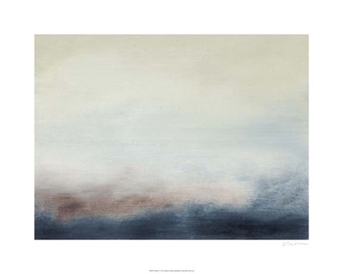 Framed Water V Print