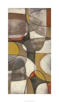 Framed Diego Overlay I Print