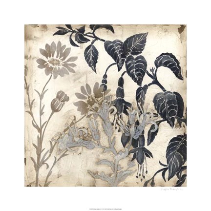 Framed Bloom Shadows II Print