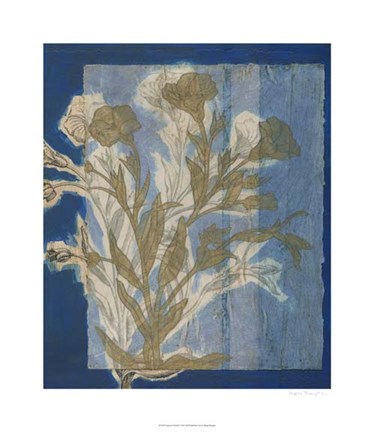 Framed Santorini Floral II Print