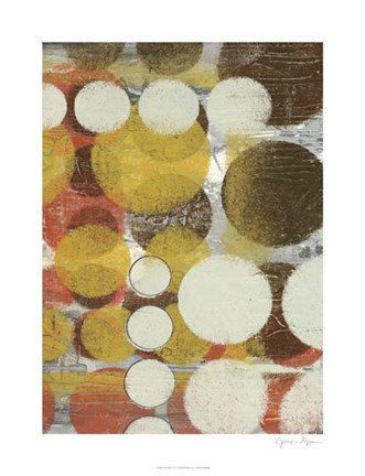 Framed Orb Illusion I Print