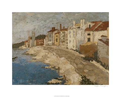 Framed By the Sea II Print