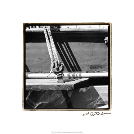 Framed Ship Shape IV Print