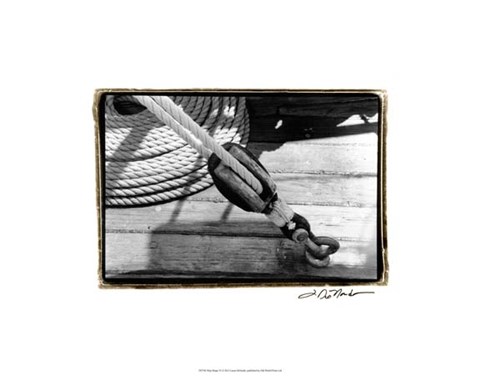 Framed Ship Shape VI Print