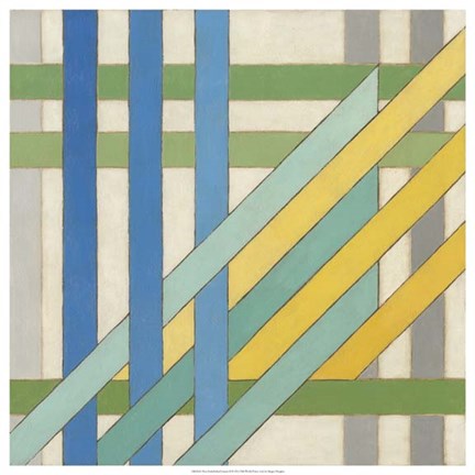 Framed Non-Embellished Lineate II Print